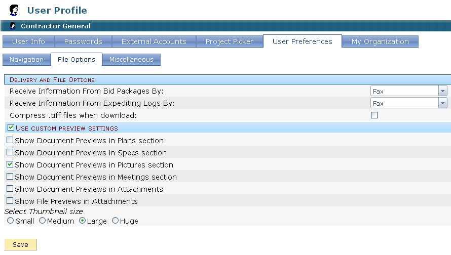 FileOptions