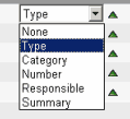 Meeting Minutes Sort By Dropdown