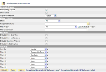 Sched Report Criteria