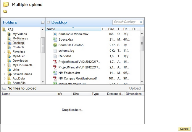 MultipleUploaderSelectFiles