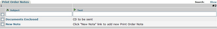 PrintOrderTransmittalNotes