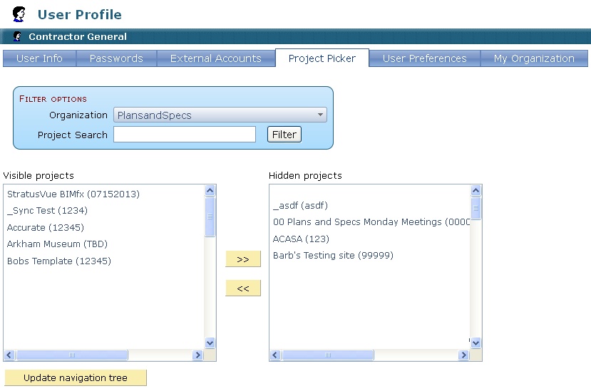 ProjectPicker